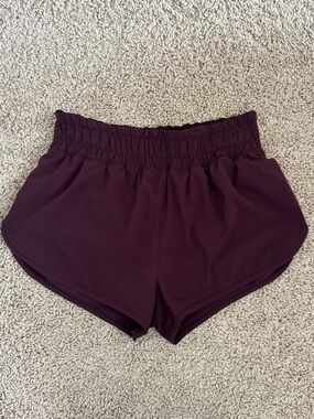Purple Victoria’s Secret shorts